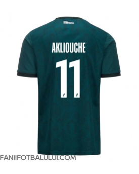 AS Monaco Maghnes Akliouche #11 Tricou Fotbal Replică 2024-25 Barbati Deplasare